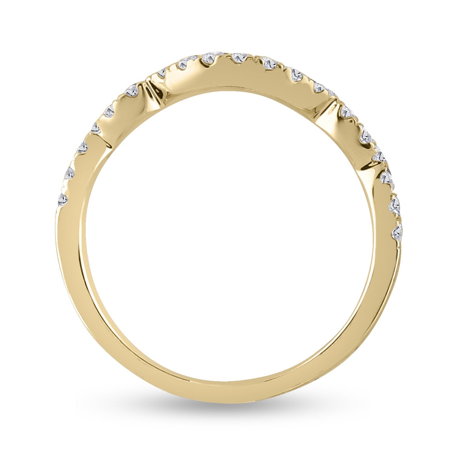 14kt Yellow Gold Round Diamond Bridal Wedding Ring Band Set 1-1/3 Cttw